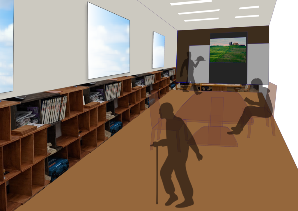 図書館カフェ